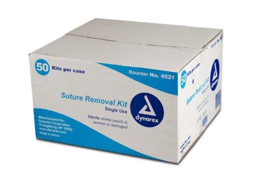 Suture Removal Set Sterile w/ Littauer Scissor, 50ea/cs