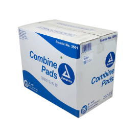 Combine Pads 1/pouch - Sterile, 5" x 9" (20 EA PER BOX, 20 BOXES PER CASE)