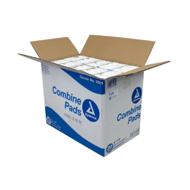 Combine Pads 1/pouch - Sterile, 5" x 9" (20 EA PER BOX, 20 BOXES PER CASE)