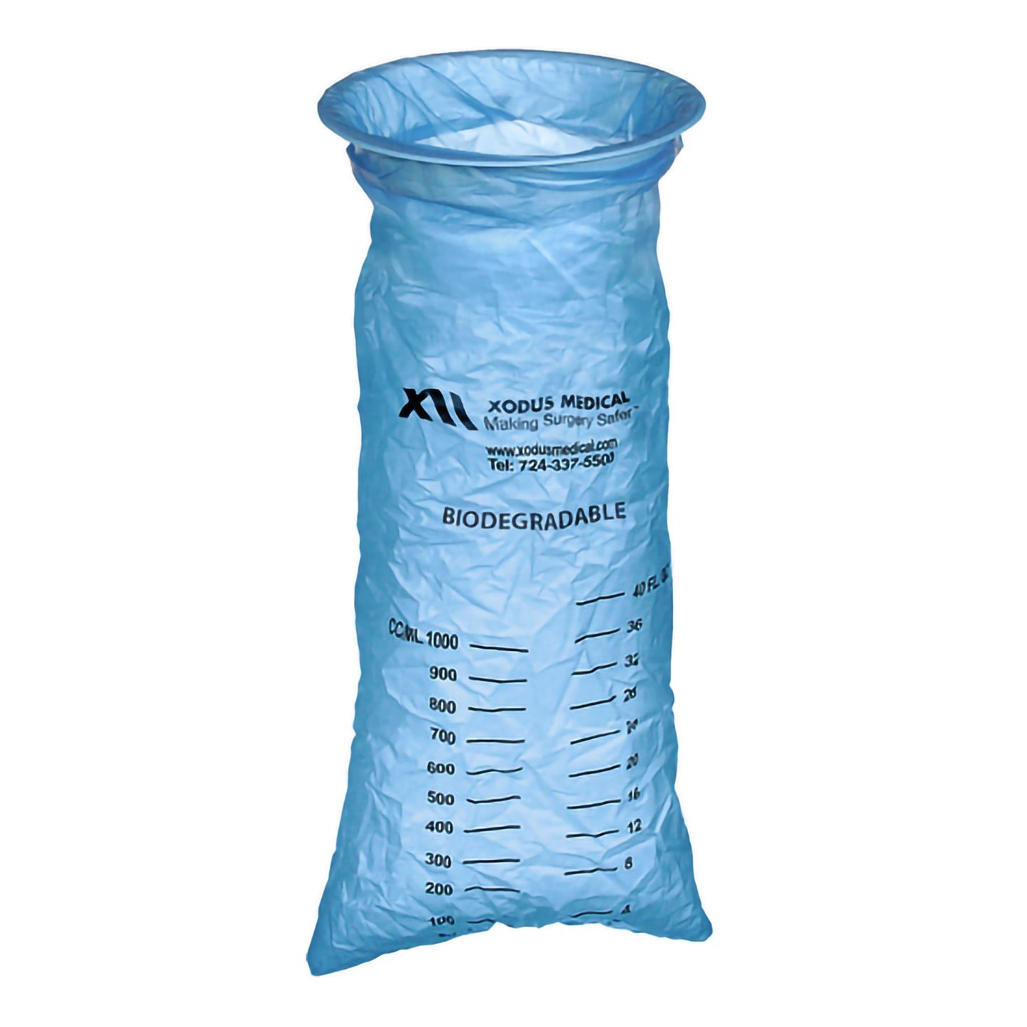 Emesis Bag McKesson 40 oz. Blue -(25/SL 4SL/CS)