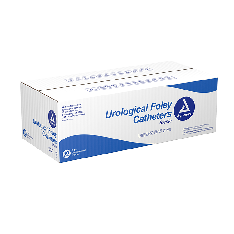 Foley Catheters, 16FR/18FR, 5cc (10 EA PER CASE)