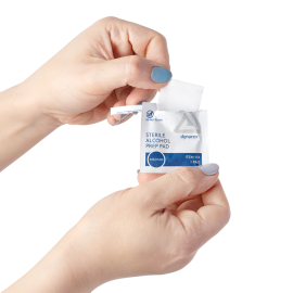 Alcohol Prep Pad-Sterile (200 WIPES PER BX, 10 BXS PER CASE)