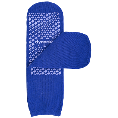 Slipper Socks, Single Sided, Large (1 PAIR PER BOX, 48 BOXES PER CASE)