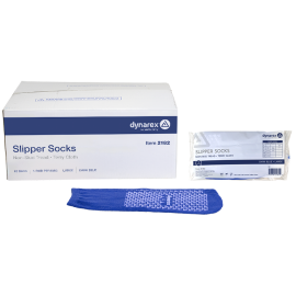 Slipper Socks, Single Sided, Large (1 PAIR PER BOX, 48 BOXES PER CASE)