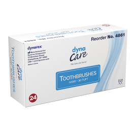 Toothbrushes, 30 Tuft, Ivory, (144 PER BOX, 10 BOXES PER CASE)