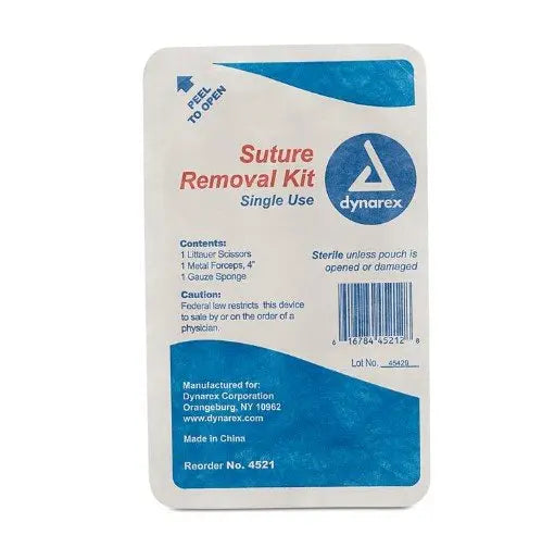 Suture Removal Set Sterile w/ Littauer Scissor, 50ea/cs