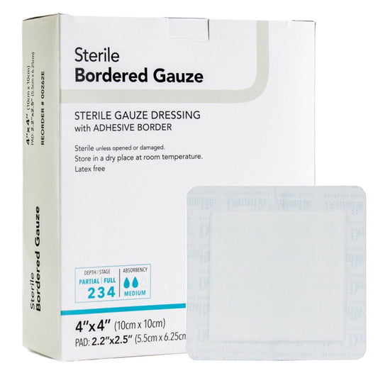 Bordered Gauze Island Sterile - 25ea/bx
