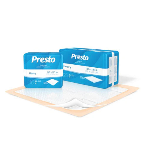 Presto Heavy Underpads (30″ x 36″)