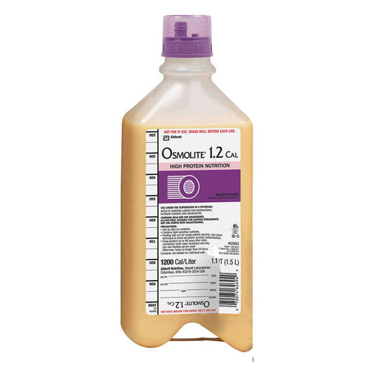 Osmolite 1.2 Cal 1000ml RTH, with Safety Screw Connector 8ea/cs