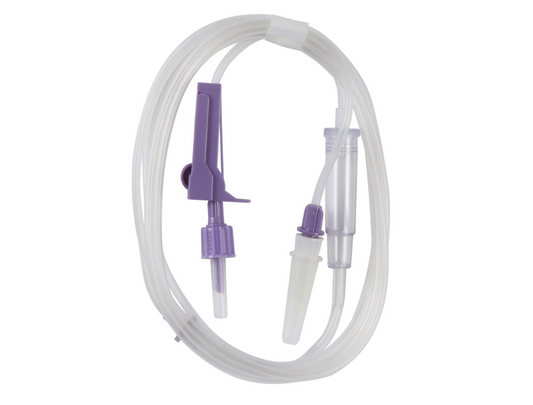 ALCOR Enteral Safety Spike, Compatible with Sentinel & Compat Pump 30ea/cs