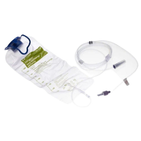 ePump Kangaroo Safety Screw Spike w/1000 mL Flush Bag w/o Adapter - 30ea/cs