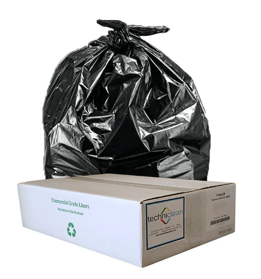 SunnyCare Can Liner 24"" x 32""15-Gal 0.8 Mil Black-(500 PCS/CASE)