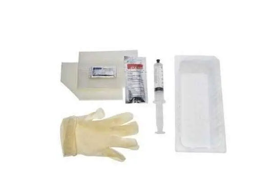 Catheter Insert Tray 30cc Syringe w/o Cath PVP 20ea/cs