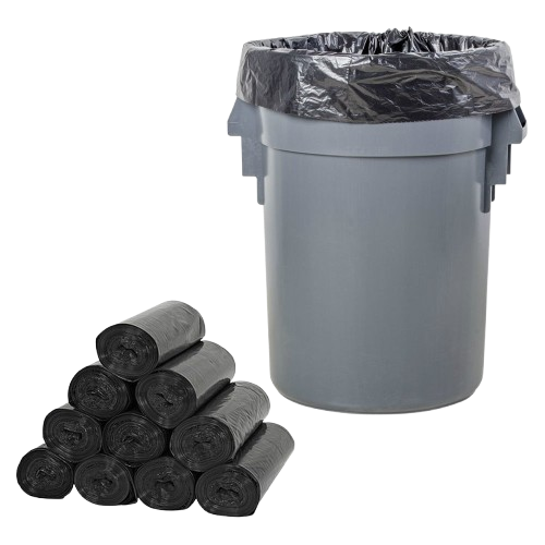 SunnyCare 33 Gal. Can Liner 1.5mil 33in x 39in Black 200/case
