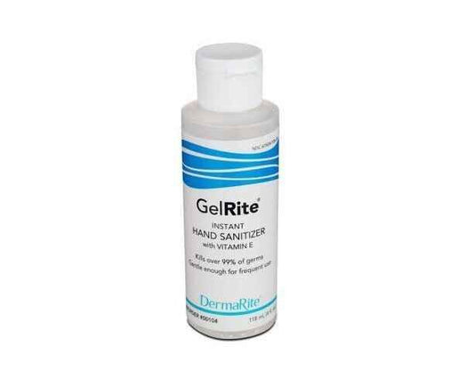 Gel-Rite Hand Sanitizer 65% Ethyl Alcohol 4oz Flip Top Bottle