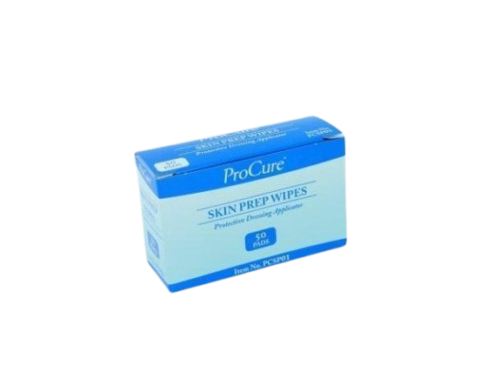 ProCure Liquid Barrier Skin Prep Wipe Latex Free - 50ea/bx 20bx/cs