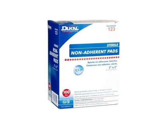 Telfa Pads Non-Adherent 2"x 3" Sterile - 100ea/bx 12bx/cs