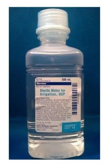 USP Sterile Water for Irrigation, 100cc Bottle 48ea/cs