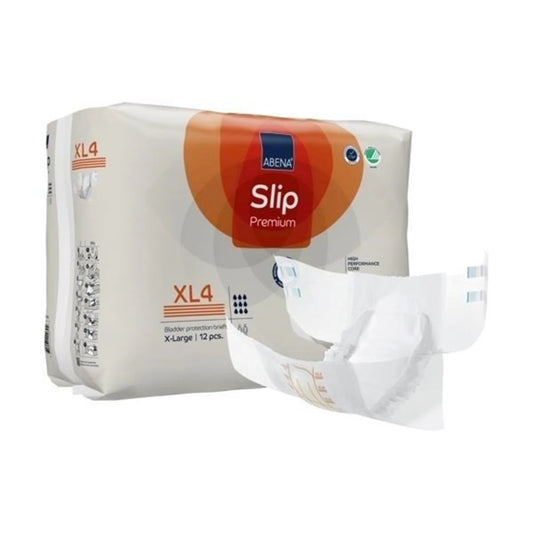 Incontinence Brief Abena® Slip Premium XL4 Adult X-Large Unisex Disposable Heavy Absorbency