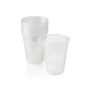 Cups, Clear Plastic Cold 9 oz. (100/bg 25bg/cs) 2500/cs