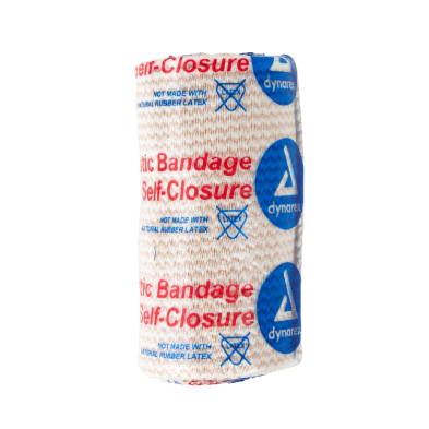 Elastic Bandage w/ Self-Closure, 4" x 5 yds (10 EA PER BOX, 5 BOXES PER CASE)