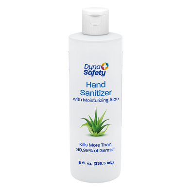 Hand Sanitizer with Moisturizing Aloe, 8 oz. Bottle (48 BOTTLES PER CASE)