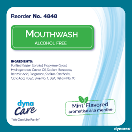 Mouthwash - Mint Flavored, 4 oz (96 EA PER CASE)