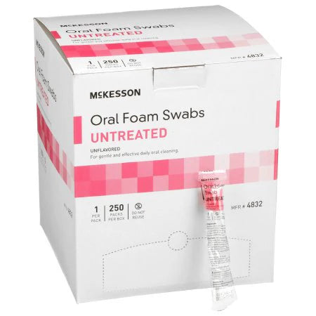 Oral Swab McKesson Foam Tip