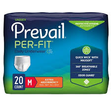 Prevail Per-Fit Protective Underwear Medium - 20ea/pk 4pk/cs
