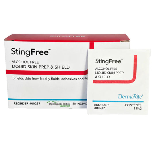 ProCure Sting Free Skin Prep/Barrier Wipe 50ea/bx 20bx/cs