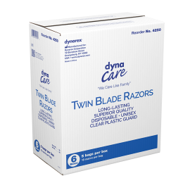 Twin Blade Razors (50 EA PER BOX, 6 BOXES PER CASE)