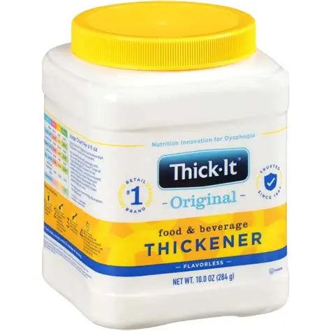 Food and Beverage Thickener Thick-It® Original 10 oz. Canister Unflavored Powder IDDSI Level 0 Thin-(12/CS)