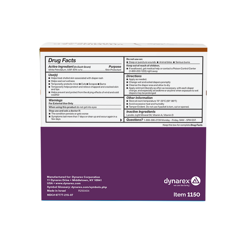 Vitamins A&D Ointment, 1 oz tube (72 pcs per case)